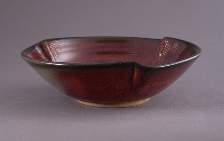 red dent bowl 1